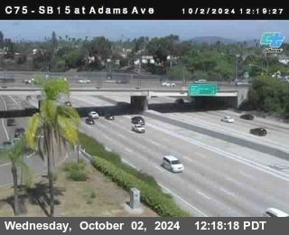 SB 15 at Adams Ave (On Ramp)