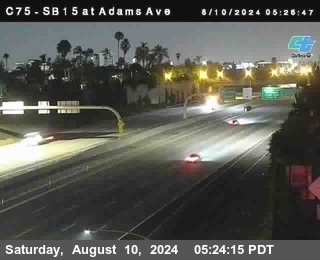 SB 15 at Adams Ave (On Ramp)