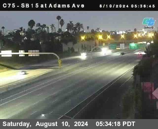 SB 15 at Adams Ave (On Ramp)