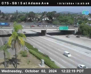 SB 15 at Adams Ave (On Ramp)