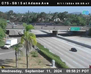 SB 15 at Adams Ave (On Ramp)