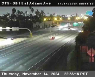 SB 15 at Adams Ave (On Ramp)