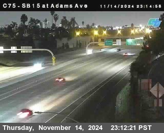 SB 15 at Adams Ave (On Ramp)