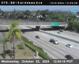 SB 15 at Adams Ave (On Ramp)