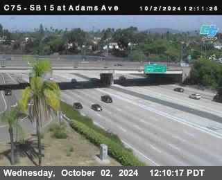 SB 15 at Adams Ave (On Ramp)