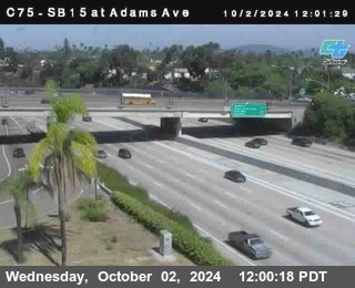 SB 15 at Adams Ave (On Ramp)