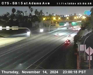 SB 15 at Adams Ave (On Ramp)