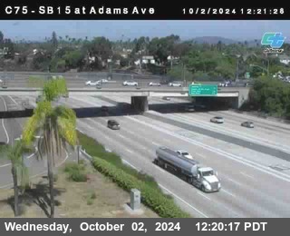 SB 15 at Adams Ave (On Ramp)