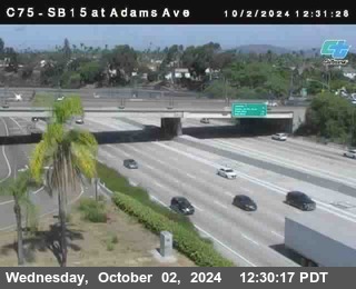 SB 15 at Adams Ave (On Ramp)