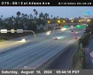 SB 15 at Adams Ave (On Ramp)