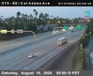 SB 15 at Adams Ave (On Ramp)