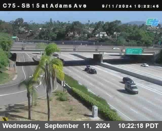 SB 15 at Adams Ave (On Ramp)