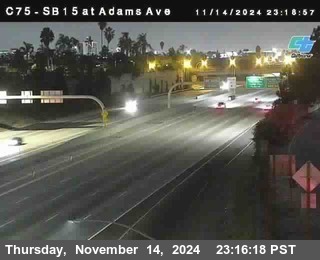 SB 15 at Adams Ave (On Ramp)