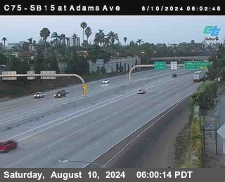 SB 15 at Adams Ave (On Ramp)