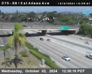 SB 15 at Adams Ave (On Ramp)