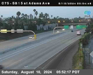 SB 15 at Adams Ave (On Ramp)