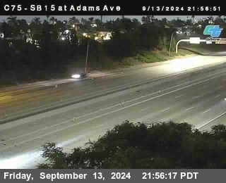 SB 15 at Adams Ave (On Ramp)