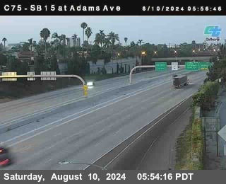 SB 15 at Adams Ave (On Ramp)