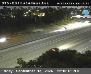 SB 15 at Adams Ave (On Ramp)