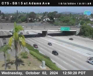 SB 15 at Adams Ave (On Ramp)