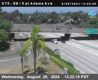 SB 15 at Adams Ave (On Ramp)