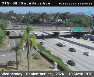 SB 15 at Adams Ave (On Ramp)