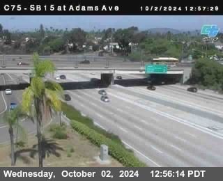 SB 15 at Adams Ave (On Ramp)