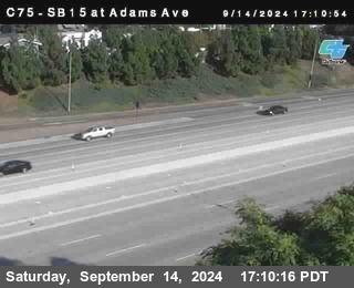 SB 15 at Adams Ave (On Ramp)