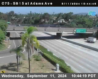 SB 15 at Adams Ave (On Ramp)