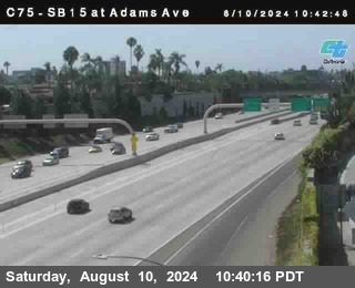 SB 15 at Adams Ave (On Ramp)