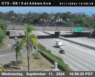 SB 15 at Adams Ave (On Ramp)