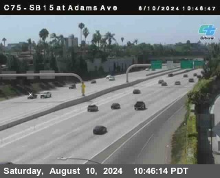 SB 15 at Adams Ave (On Ramp)