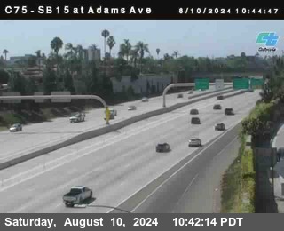 SB 15 at Adams Ave (On Ramp)