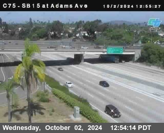 SB 15 at Adams Ave (On Ramp)