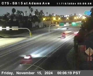 SB 15 at Adams Ave (On Ramp)