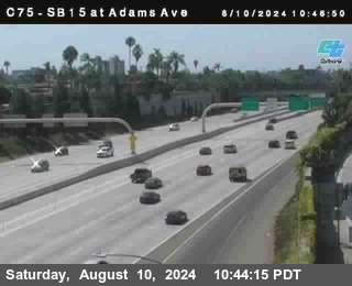 SB 15 at Adams Ave (On Ramp)