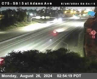 SB 15 at Adams Ave (On Ramp)