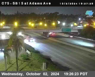 SB 15 at Adams Ave (On Ramp)