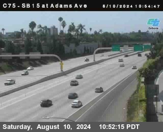 SB 15 at Adams Ave (On Ramp)