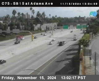 SB 15 at Adams Ave (On Ramp)