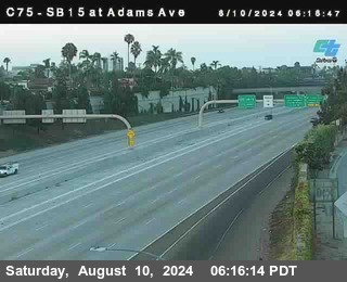 SB 15 at Adams Ave (On Ramp)