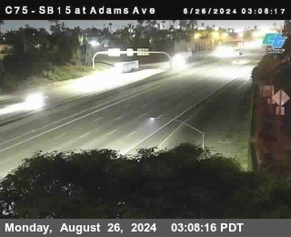 SB 15 at Adams Ave (On Ramp)