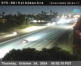 SB 15 at Adams Ave (On Ramp)