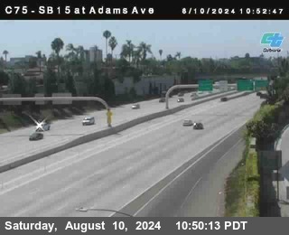 SB 15 at Adams Ave (On Ramp)