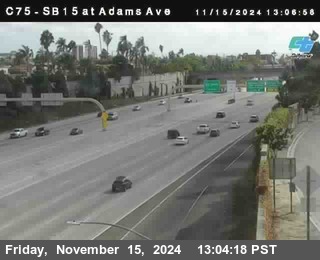 SB 15 at Adams Ave (On Ramp)