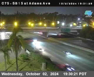 SB 15 at Adams Ave (On Ramp)