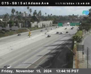 SB 15 at Adams Ave (On Ramp)