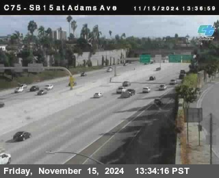 SB 15 at Adams Ave (On Ramp)