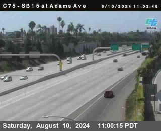 SB 15 at Adams Ave (On Ramp)