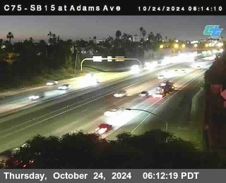 SB 15 at Adams Ave (On Ramp)